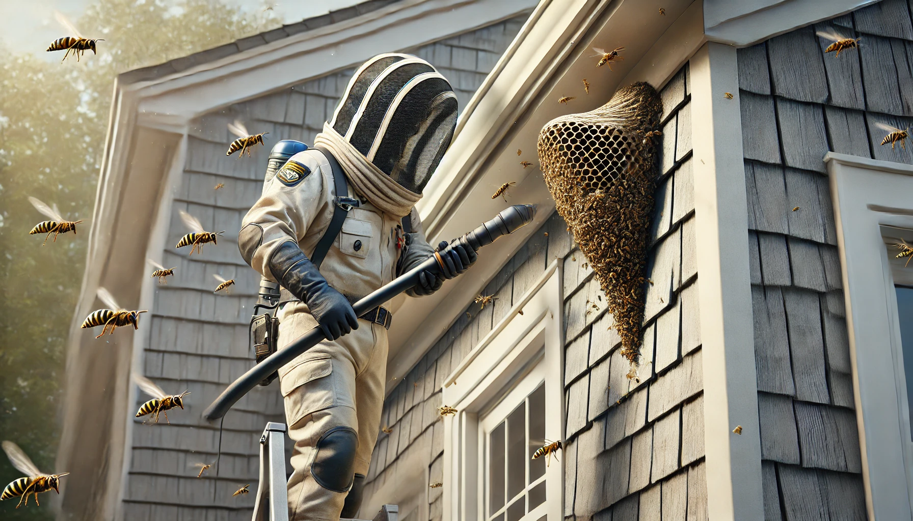 Nid de frelons & de gu�pes